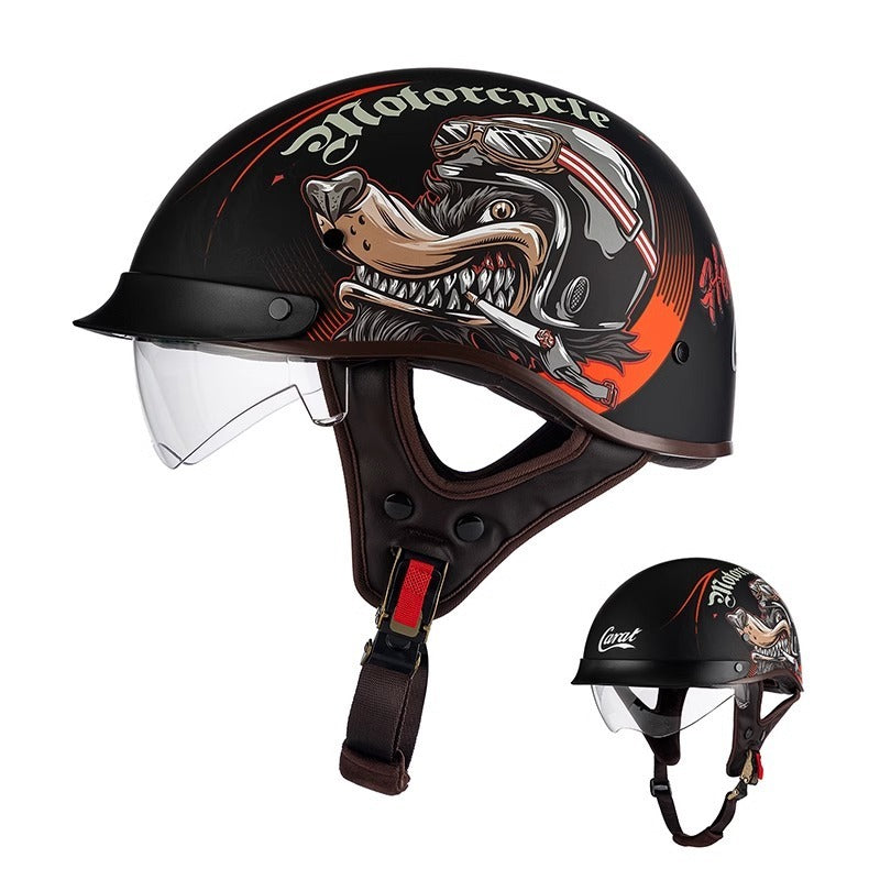 Casque de Moto Urbain | Confort, Sécurité et Style Élégant
