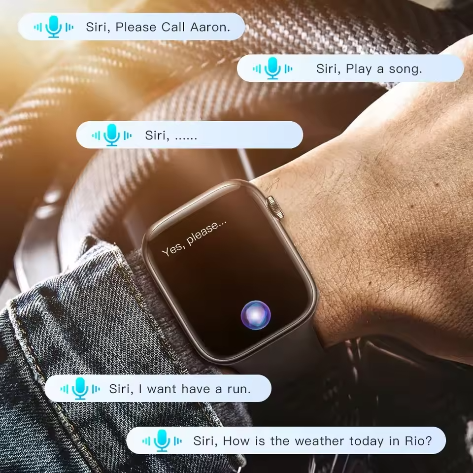 Montre Connectée Étanche IP68 | Écran AMOLED 1,9" et Suivi de Santé