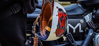 Casque de Moto Homologué DOT | Coque en ABS Légère et Sûre