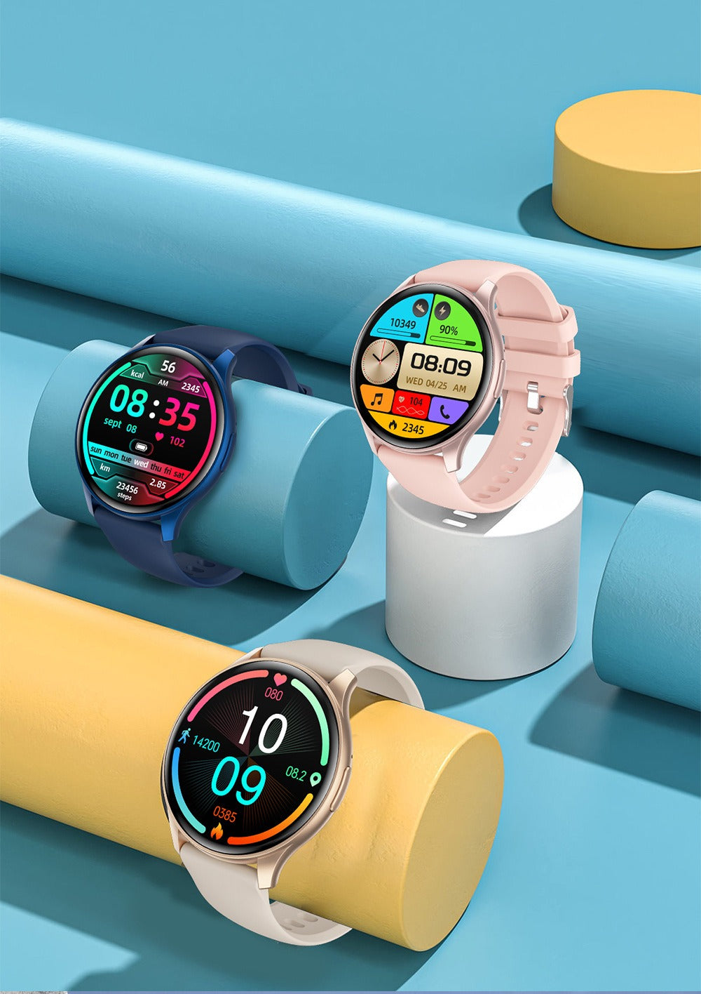Montre de Sport Connectée Santé | Suivi ECG, Glycémie et Pression Artérielle