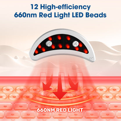 Dispositif de Thérapie Oculaire | Lumière LED et Microcourant Relaxants