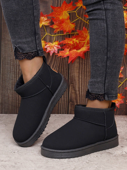 Bottes Mini Hiver pour Femmes | Doublure en Fourrure et Élégance