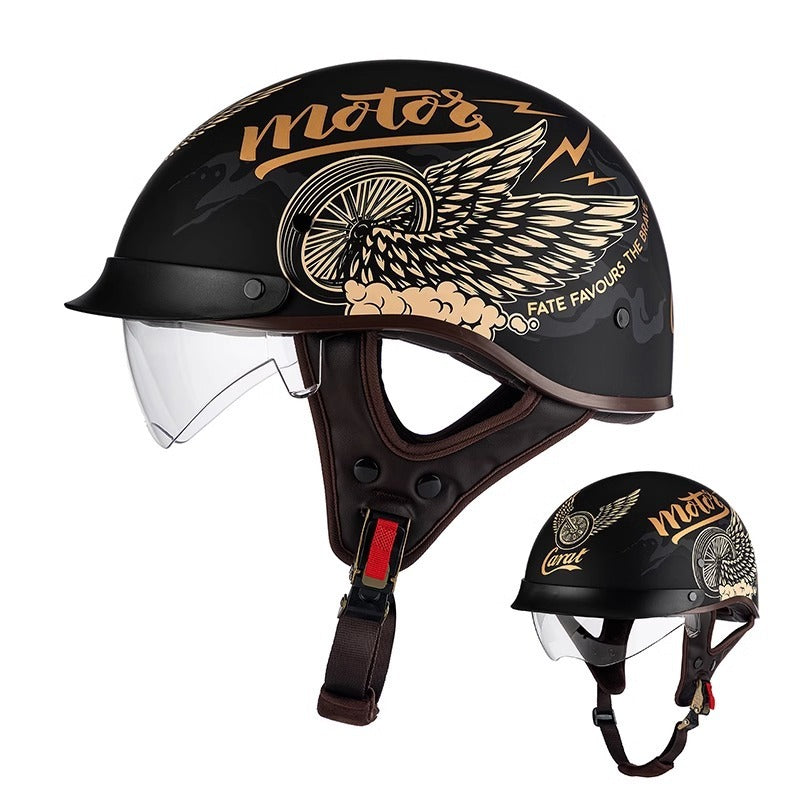 Casque de Moto Urbain | Confort, Sécurité et Style Élégant