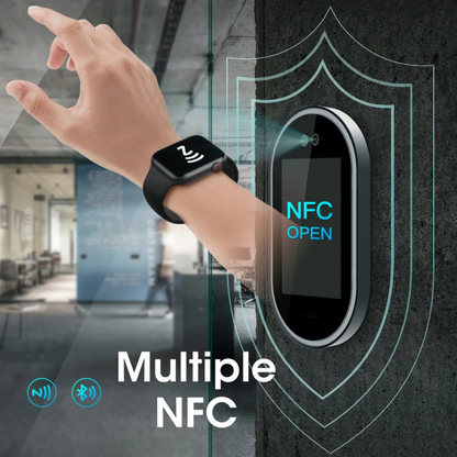 Montre Connectée Étanche IP68 | Écran AMOLED 1,9" et Suivi de Santé