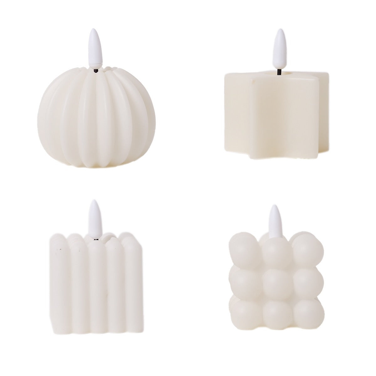 Bougie LED Boule à Neige | Éclat Scintillant et Ambiance Hivernale