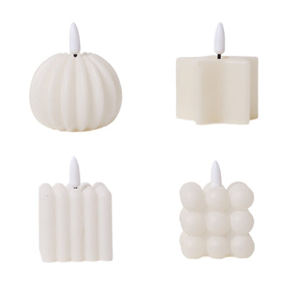 Bougie LED Boule à Neige | Éclat Scintillant et Ambiance Hivernale