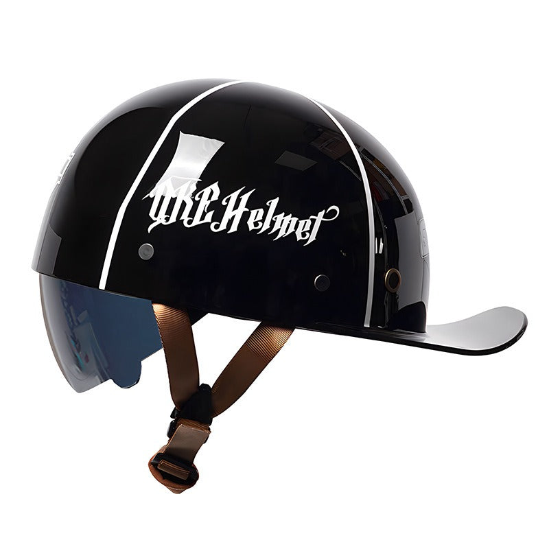 Casque de Moto Homologué DOT | Coque en ABS Légère et Sûre