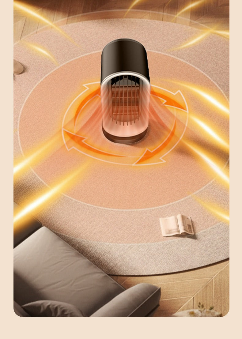 Chauffage Électrique Portable | Chaleur Rapide et Sécurisée pour Petites Pièces