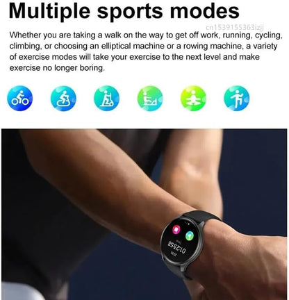 Montre de Sport Connectée Santé | Suivi ECG, Glycémie et Pression Artérielle