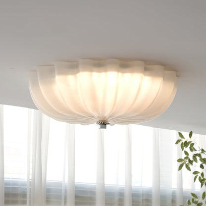 Lampe Plafonnier en Verre Pétale | Éclairage Doux et Ambiance Chaleureuse