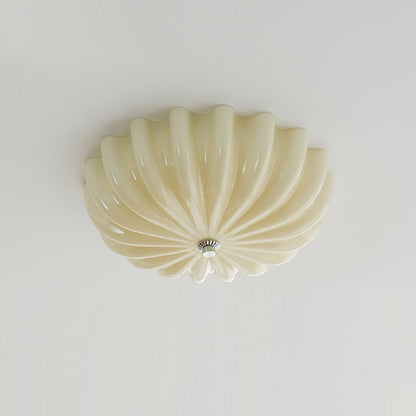Lampe Plafonnier en Verre Pétale | Éclairage Doux et Ambiance Chaleureuse