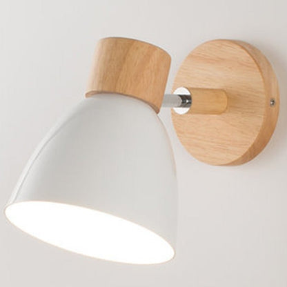 Lampe Murale en Bois et Métal | Style Chaleureux pour Votre Espace