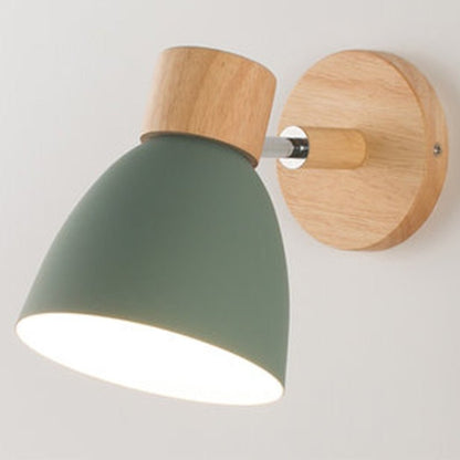 Lampe Murale en Bois et Métal | Style Chaleureux pour Votre Espace