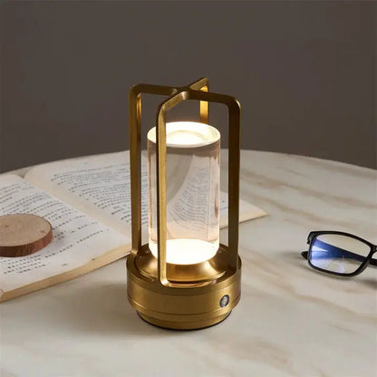 Lampe Sans Fil Élégante | Lumière Ajustable et Résistante à l'Eau