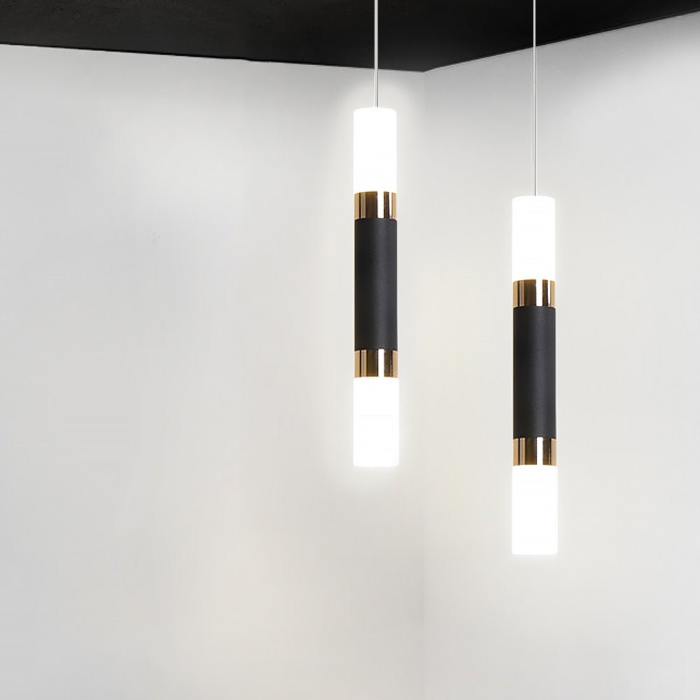 Suspension Moderne en Métal et Acrylique | Éclairage Élégant pour Intérieur Stylé