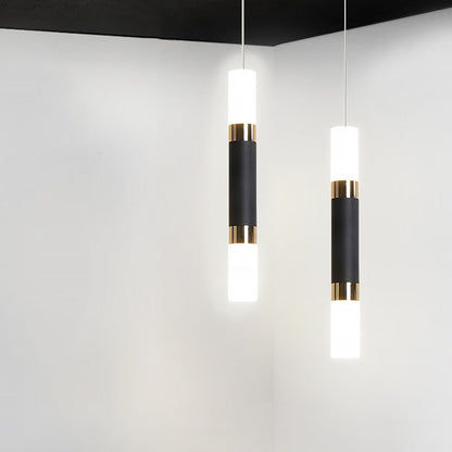 Suspension Moderne en Métal et Acrylique | Éclairage Élégant pour Intérieur Stylé