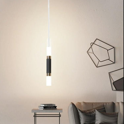 Suspension Moderne en Métal et Acrylique | Éclairage Élégant pour Intérieur Stylé