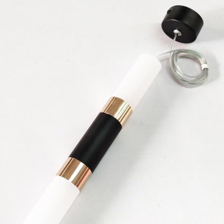Suspension Moderne en Métal et Acrylique | Éclairage Élégant pour Intérieur Stylé