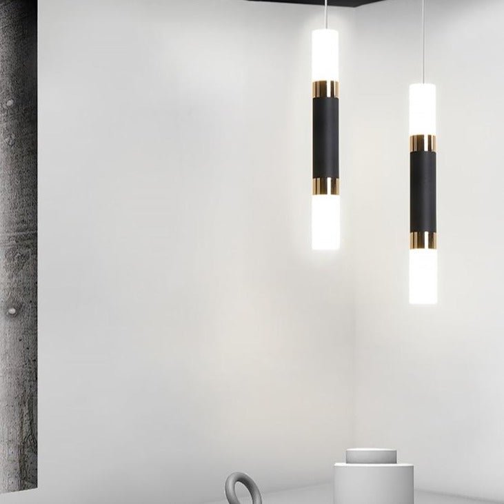 Suspension Moderne en Métal et Acrylique | Éclairage Élégant pour Intérieur Stylé