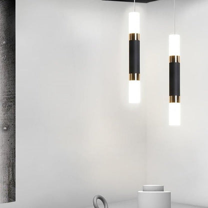 Suspension Moderne en Métal et Acrylique | Éclairage Élégant pour Intérieur Stylé