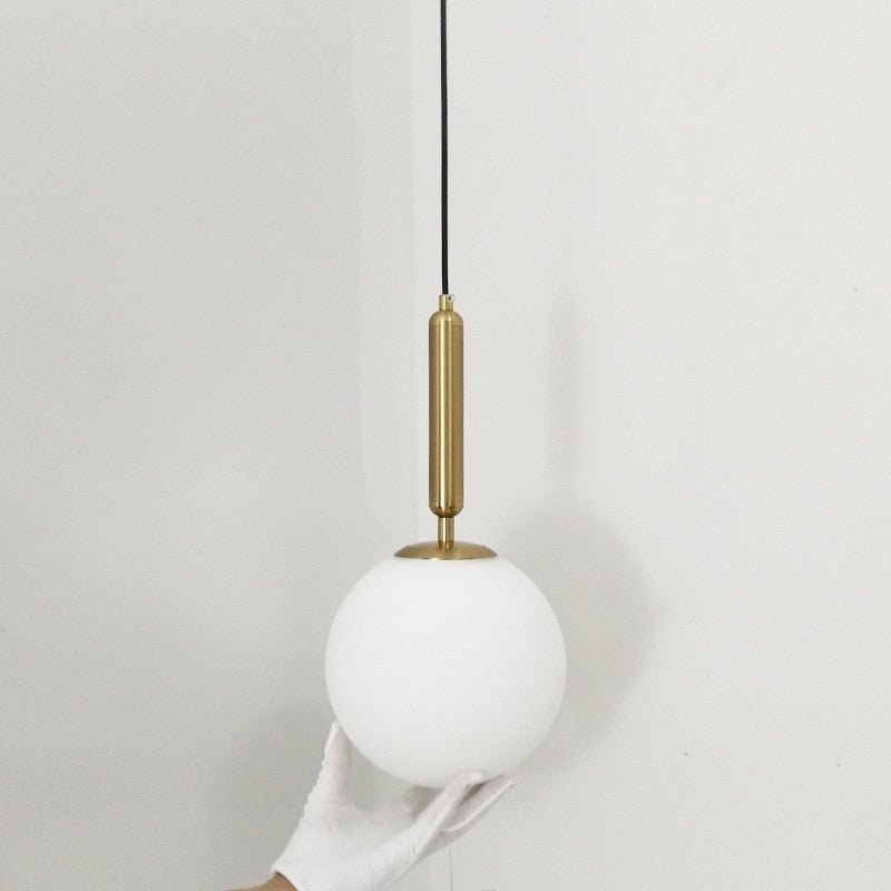 Lampe Suspendue Moderne en Laiton | Éclat Intemporel et Design Raffiné