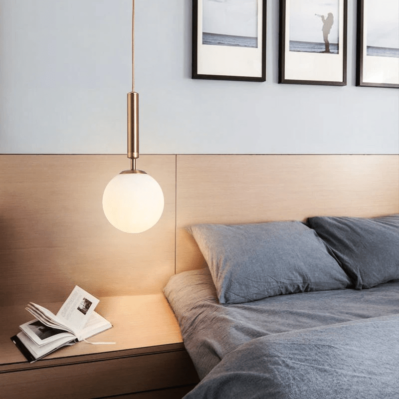 Lampe Suspendue Moderne en Laiton | Éclat Intemporel et Design Raffiné