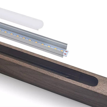 Luminaire Suspendu en Bois LED | Éclairage Élégant et Hauteur Réglable