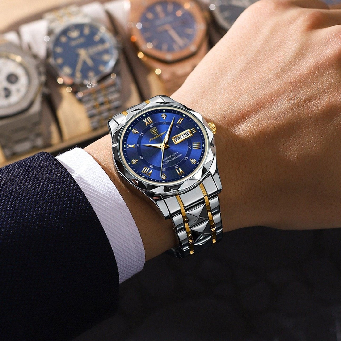 Montre de Luxe Étanche pour Homme | Élégance et Précision au Quotidien