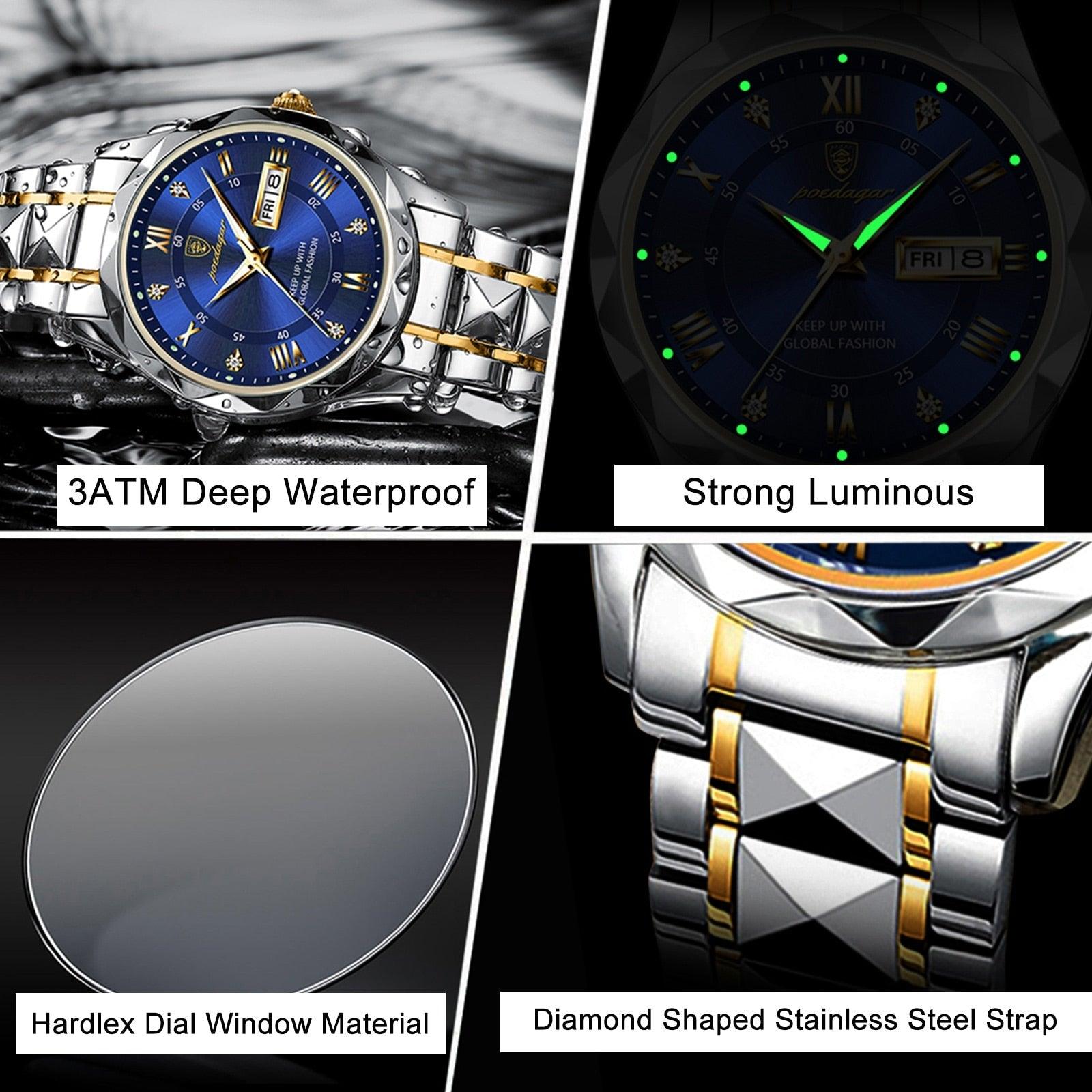 Montre de Luxe Étanche pour Homme | Élégance et Précision au Quotidien