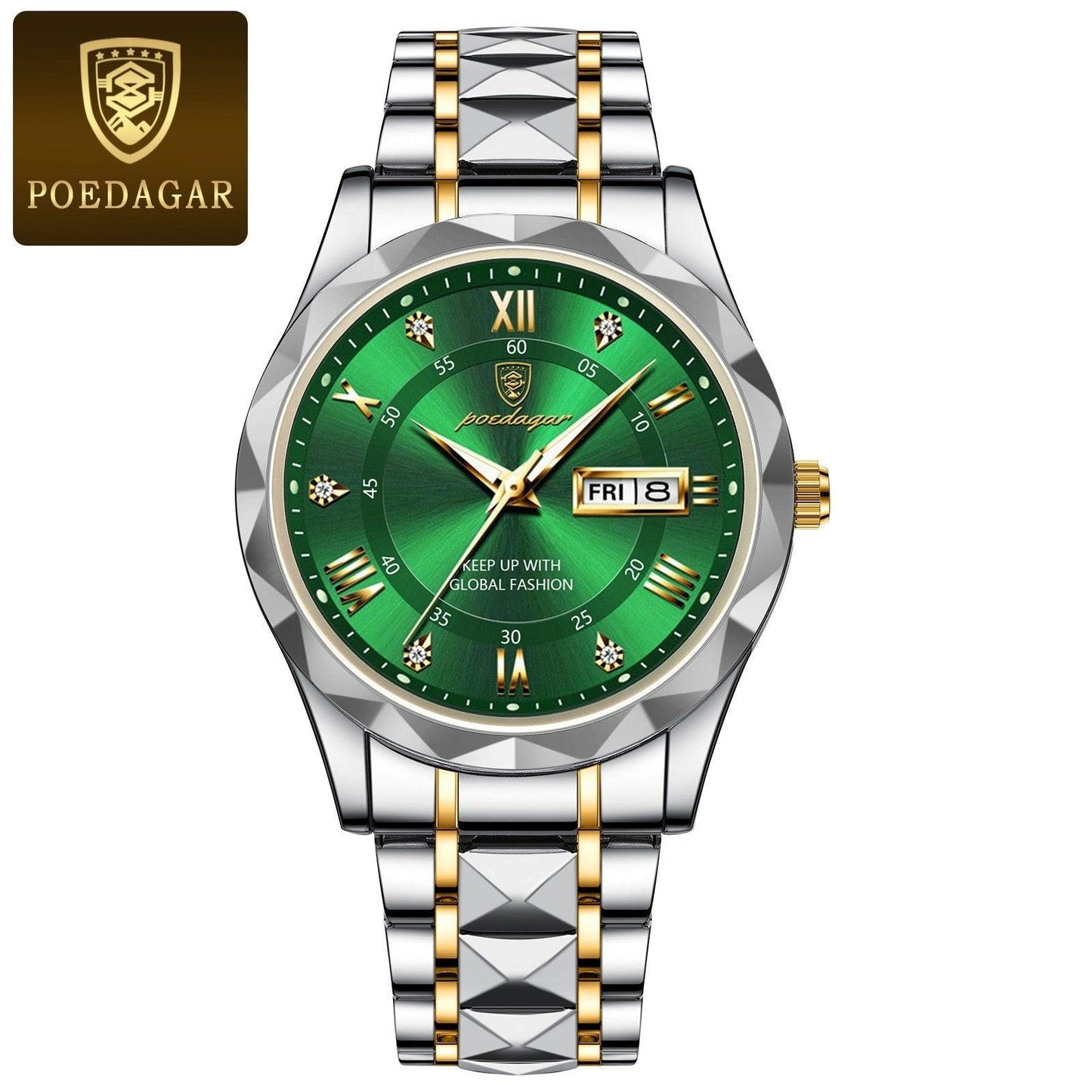 Montre Étanche pour Homme | Élégante en Acier Inoxydable et Précise
