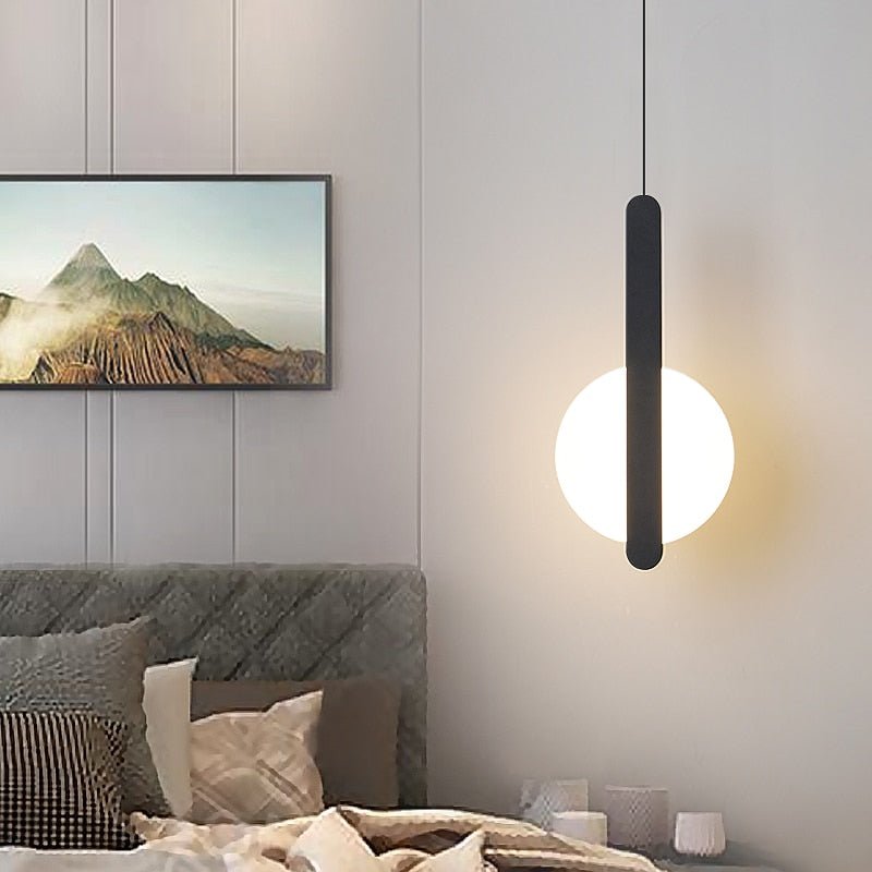 Lampe Suspendue LED Élégante | Couleurs de Lumière Changeables et Design Sophistiqué