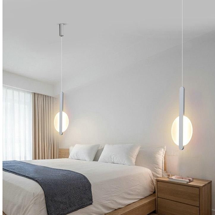 Lampe Suspendue LED Élégante | Couleurs de Lumière Changeables et Design Sophistiqué
