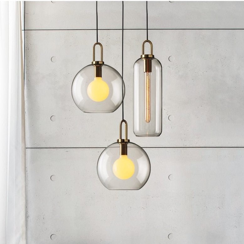 Lampe Suspendue en Verre | Élégante et Ajustable pour Intérieurs Modernes