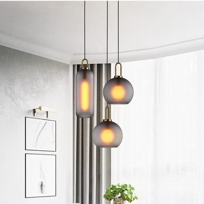 Lampe Suspendue en Verre | Élégante et Ajustable pour Intérieurs Modernes