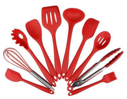Lot de 10 ustensiles en silicone Cooking Access