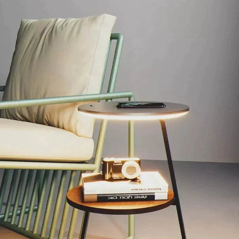 Table d'appoint Design Élégant | Rangement Pratique et Style Moderne