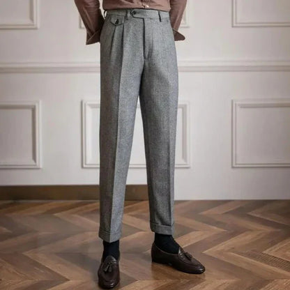 Pantalon de Costume en Laine | Élégance Intemporelle et Confort Luxueux