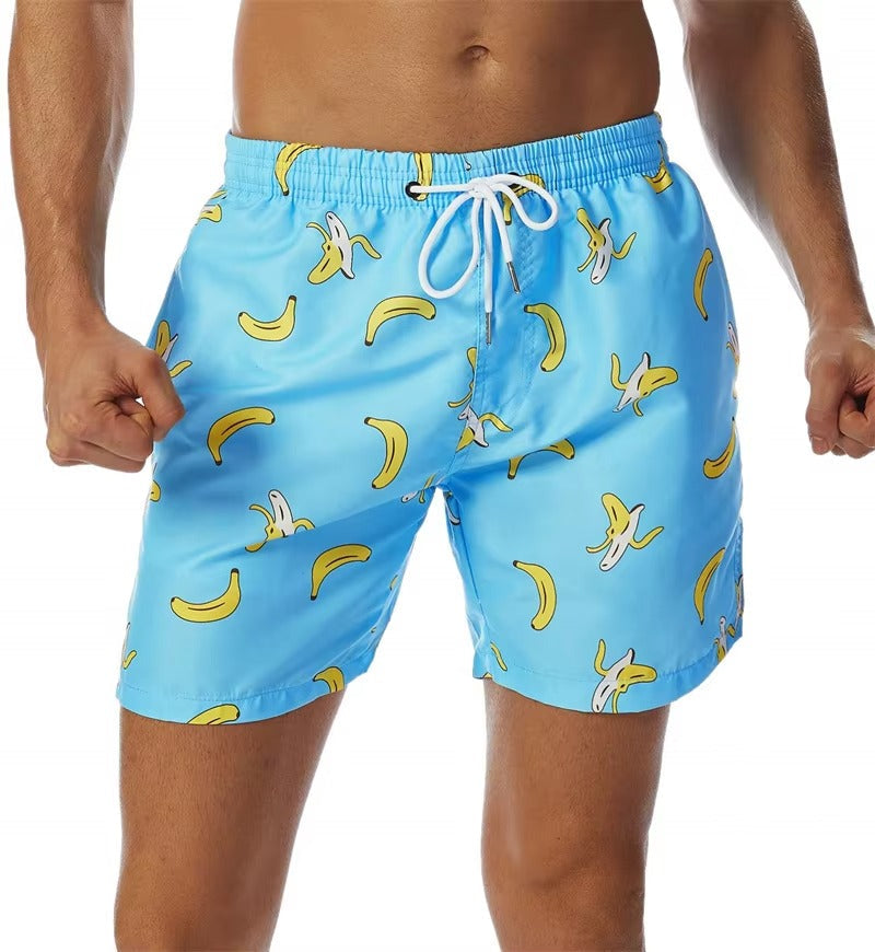 Shorts de Bain Imprimés Tropicaux | Style Hawaii et Confort Léger