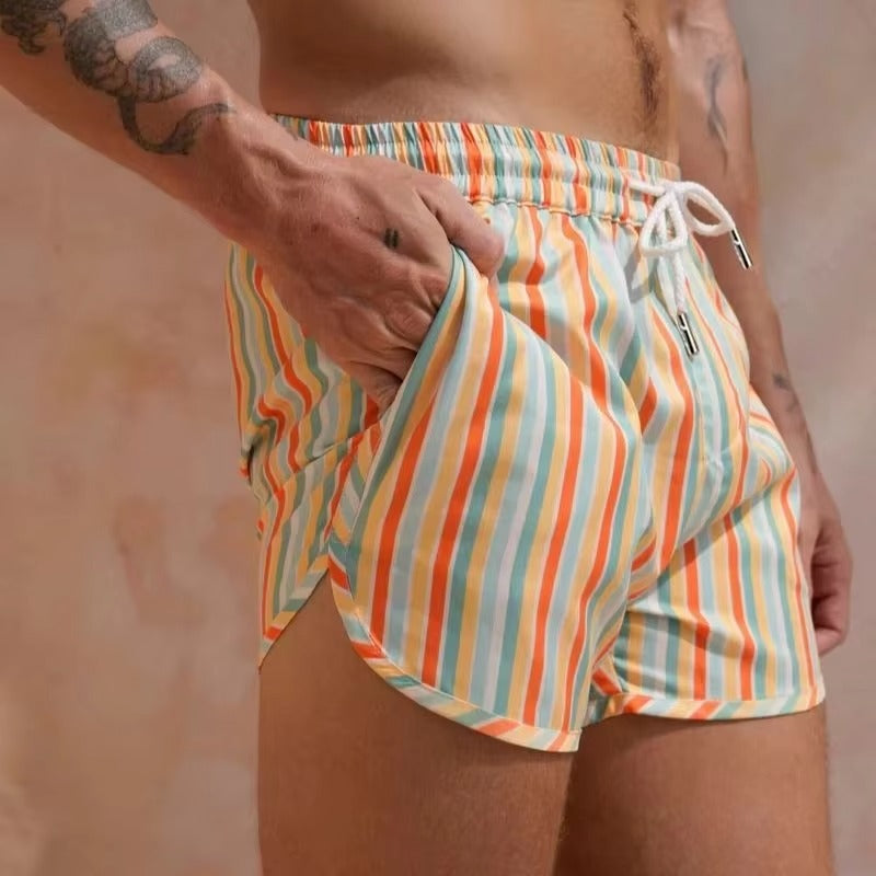 Short de Bain Léger avec Imprimés d'Été | Confort et Style pour Activités Estivales
