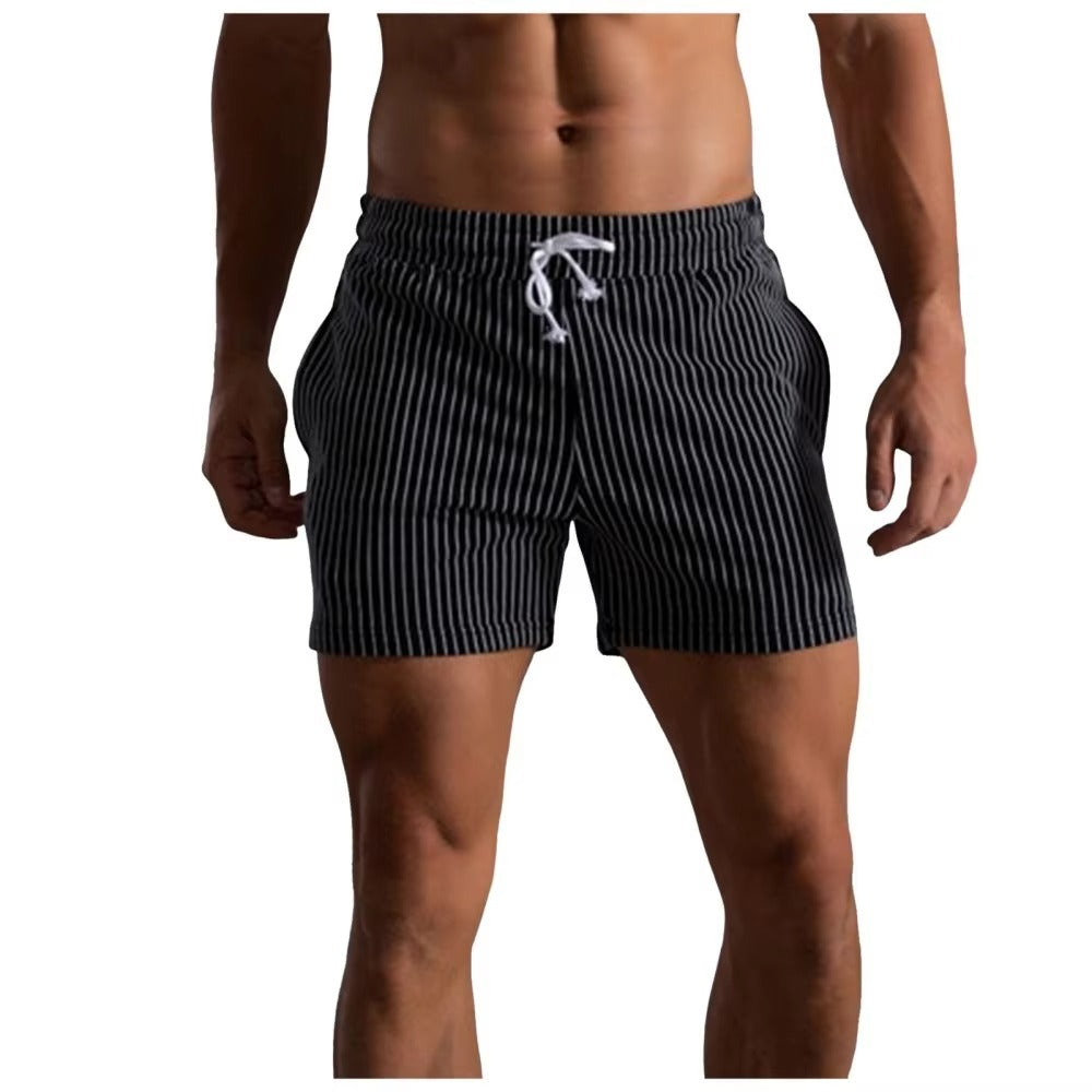 Shorts de Plage Rayés pour Hommes | Style Audacieux et Pratique