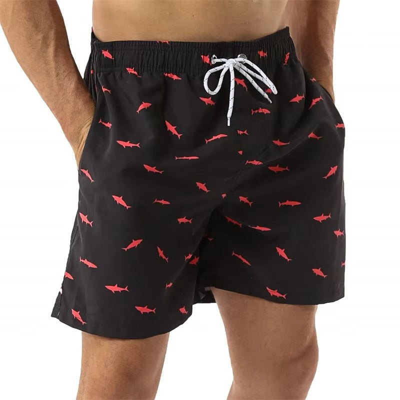 Shorts de Bain Imprimés Tropicaux | Style Hawaii et Confort Léger