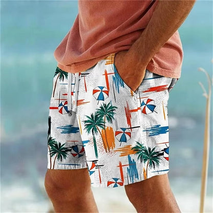 Shorts Hawaïens Imprimés 3D | Confort Tropical et Style Estival