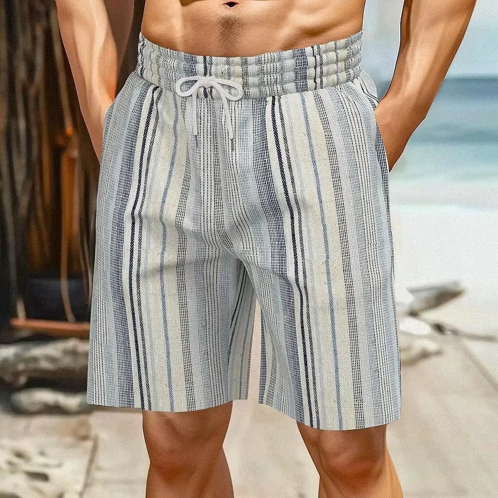 Shorts de Bain à Séchage Rapide | Style Rétro et Confort Optimal