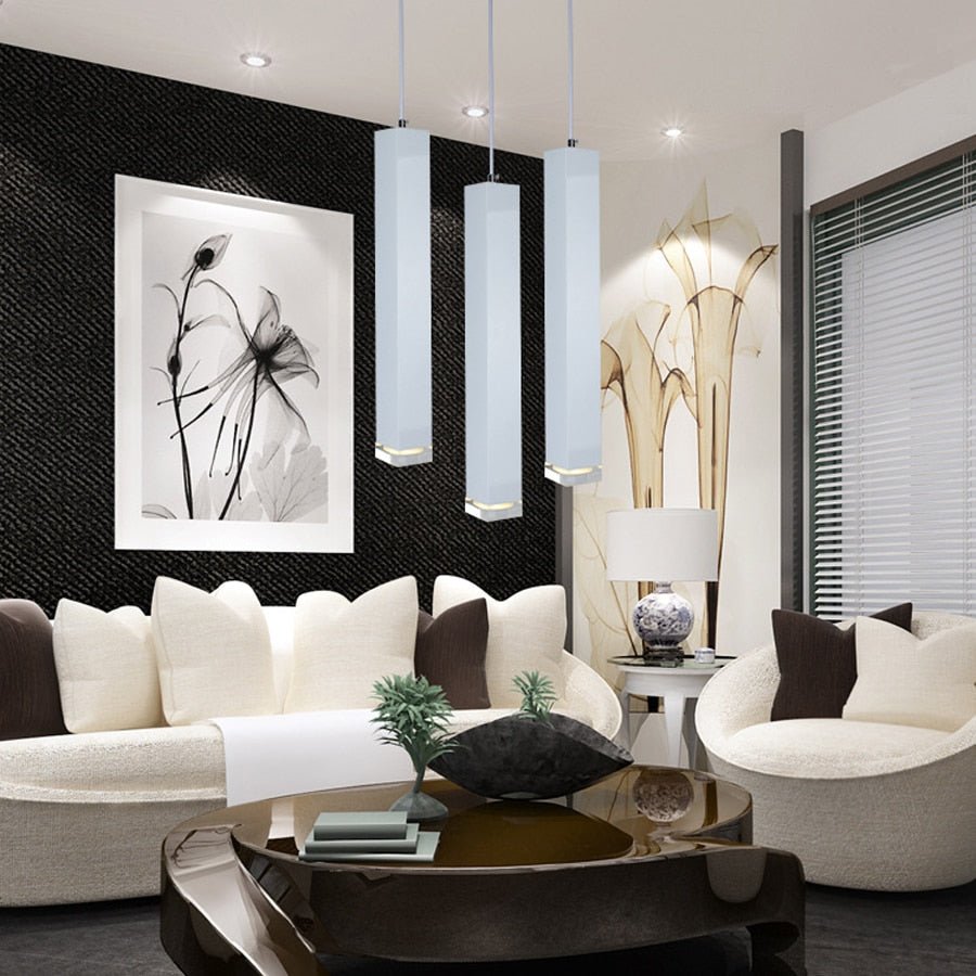 Lampe Suspendue Ajustable Moderne | Éclairage LED Économe et Élégant