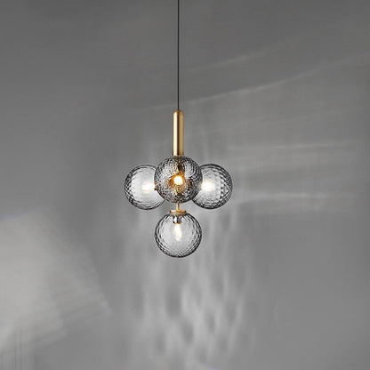 Suspension en Verre et Aluminium | Élégance Contemporaine pour Votre Espace