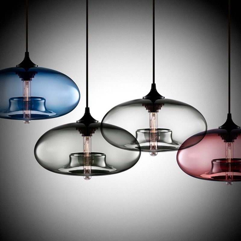 Suspension en Verre Élégante | Design Raffiné et Polyvalent