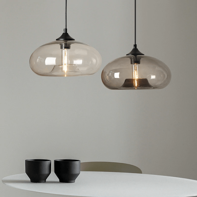 Suspension en Verre Élégante | Design Raffiné et Polyvalent