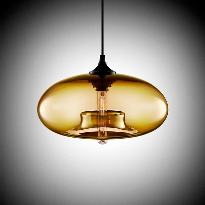 Suspension en Verre Élégante | Design Raffiné et Polyvalent