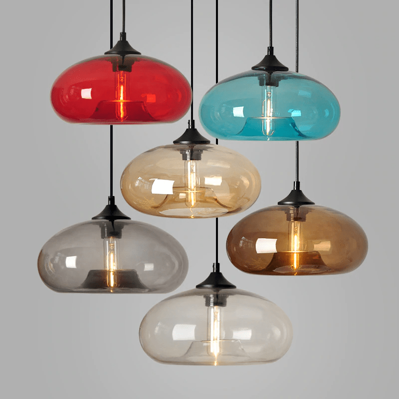 Suspension en Verre Élégante | Design Raffiné et Polyvalent