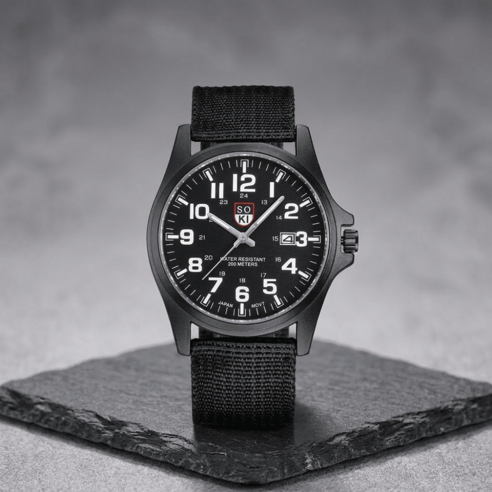 Montre de randonnée résistante et étanche pour homme | Montevall